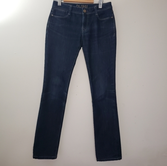 DL1961 Grace High Rise Straight Jeans Size 27 - Picture 1 of 10